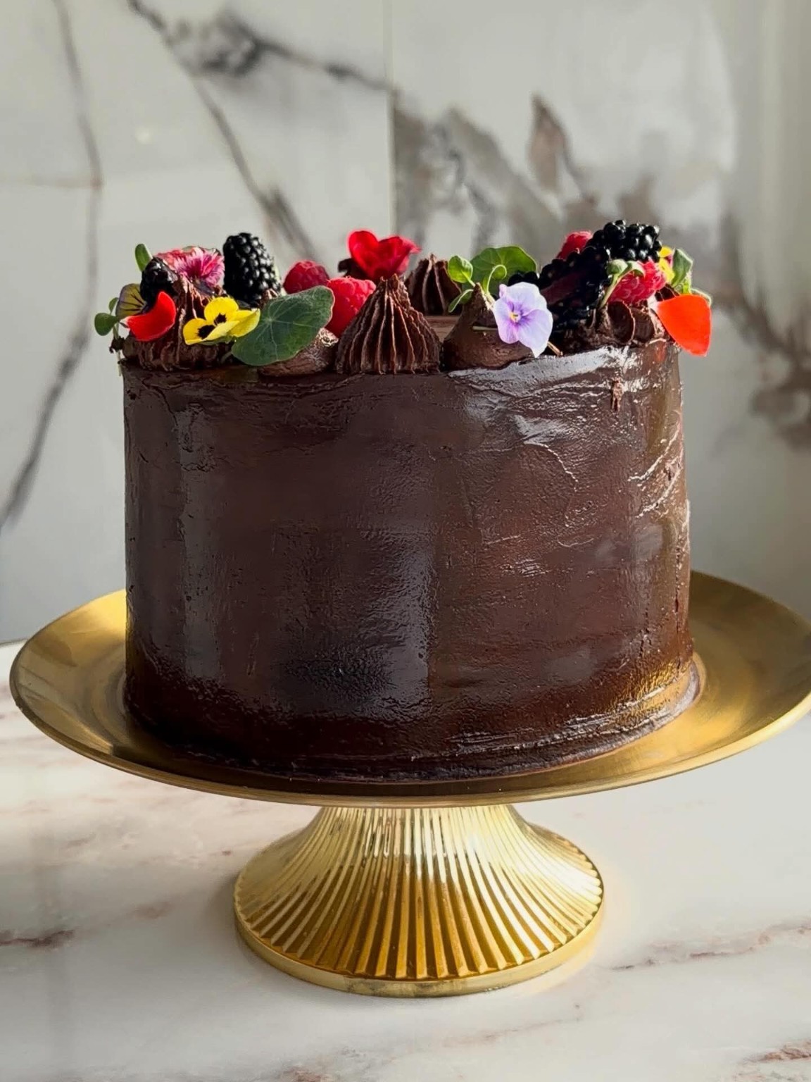 Pastel de chocolate Cecy Bon